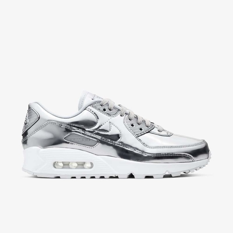 Nike Air Max 90 Metallic Chrome CQ6639 001 Grailify